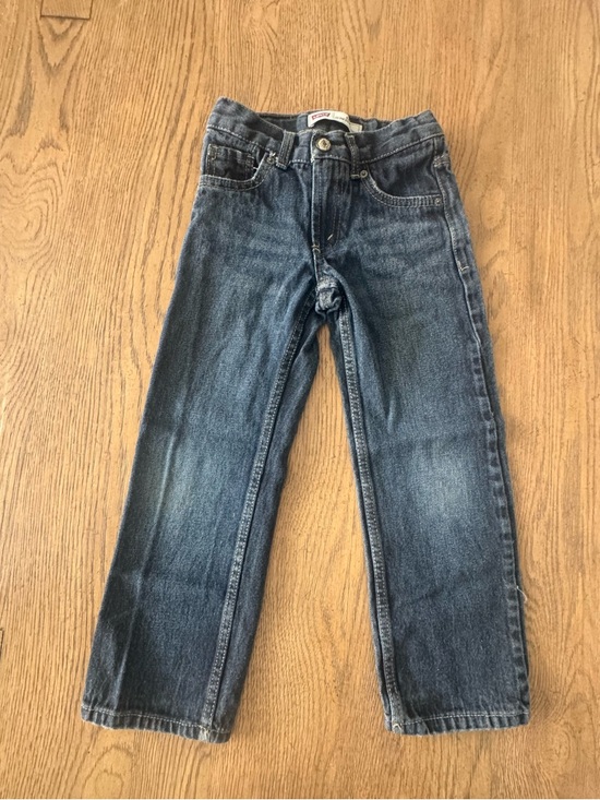 Levi's Other - Levi’s 514 Slim Straight Jeans Kids Size 6 Dark Wash Denim Boys Girls
